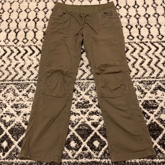 Prana Pants - prAna Women's Avril Pant M Olive Green Hiking Walking Casual Outdoor Climbing